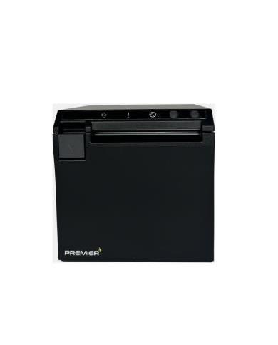 ITP-Front - Impresora térmica de 80mm, cortador automático, 300mm/seg, USB y Ethernet, negra